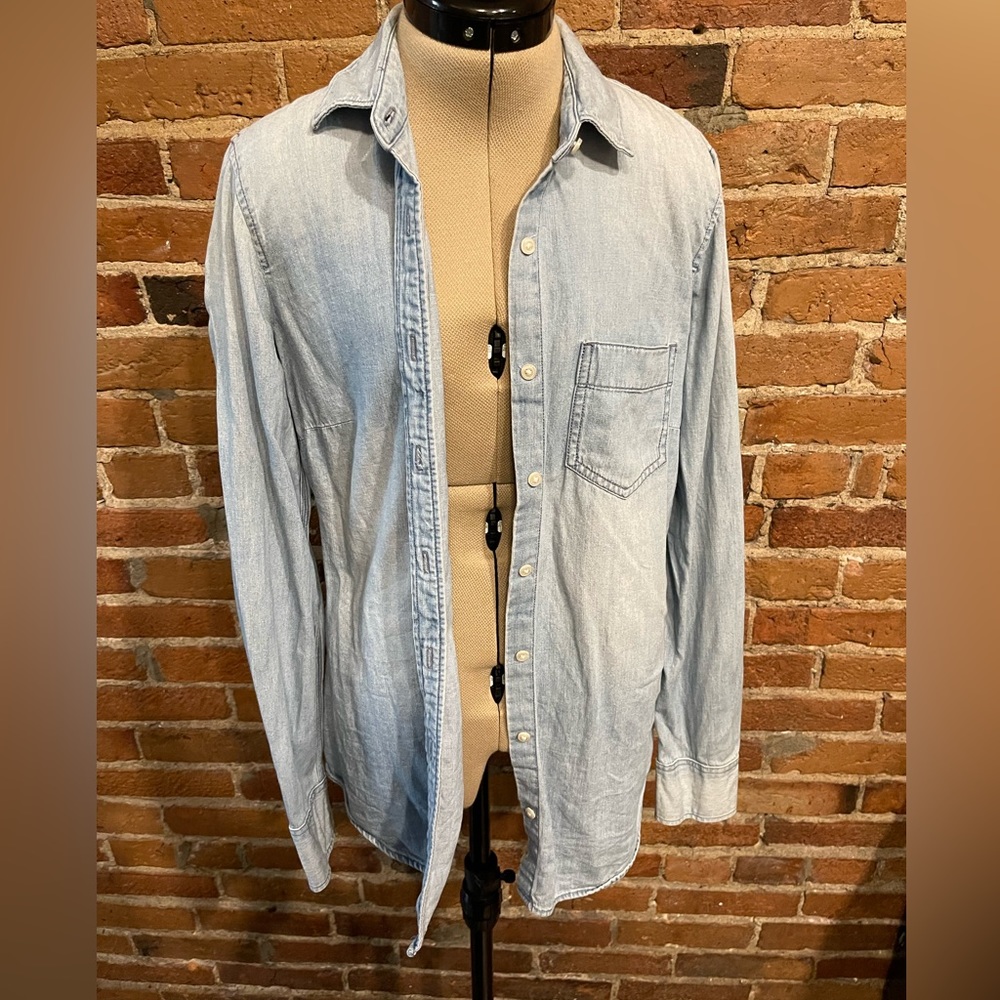 J Crew denim top